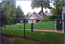 Powder Coated Chain Link Fence